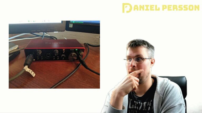 How to setup a Focusrite audio interface in Windows