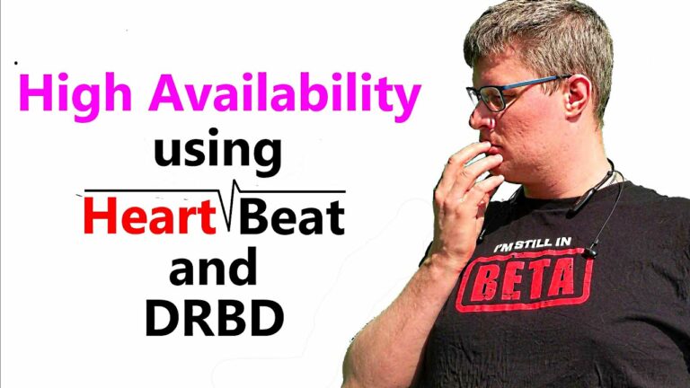 How to use Heartbeat and DRBD for HA (high availability)