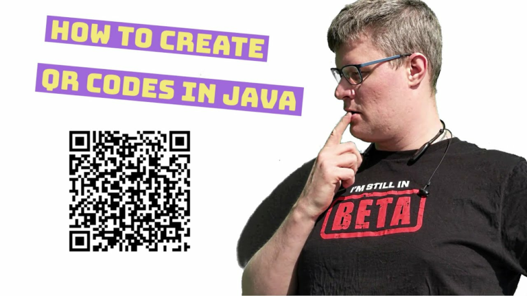 How to create a qr code generator in java