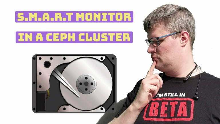 Disk failure prediction in your Ceph cluster using SMART.