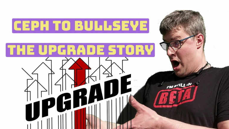 Moving cluster Ceph to Bullseye – The upgrade story