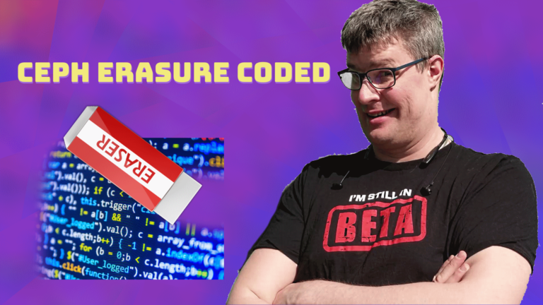 We look into Ceph erasure coding